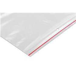 Reißverschlusstaschen 50x70mm 5x7cm 0.04 LDPE 100 / 1000Stk