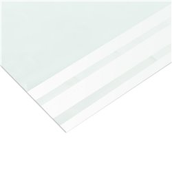 Foliopaki kurierskie 250x350+70mm 25x35+7cm 0,07 białe / biało-czarne / czarne / przezroczyste 100szt