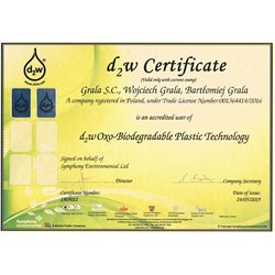 Foil sleeve ecological tunnel EKO ECO BIO 7 - 9 cm 30 KG