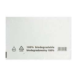 BIO EKO ECO ecological plastic bags 200x300+50mm 20x30+5cm 0.03 LDPE 50 / 100 / 500 pcs