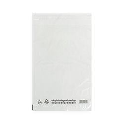 BIO EKO ECO Kunststoffbeutel 250x350+50mm 25x35+5cm 0,03 LDPE 50 / 100 / 500 Stück