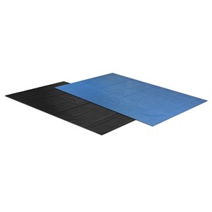 Garbage bags 240L black / blue 1000x1100mm 100x110cm 0.03 20 / 100 pcs