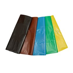 Ecological bags for mixed waste Black 120L 10pcs