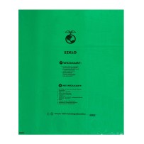 Worki ekologiczne na szkło Zielone 60L 10szt