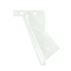 Plastic bags with a tag 200x300mm 20x30cm HDPE 100pcs