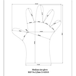 Multipurpose TPE gloves disposable gloves in a box of 2000 pcs. M