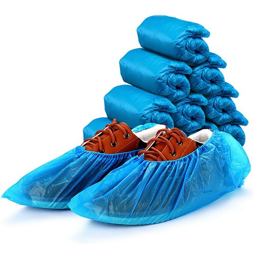 Disposable shoe protectors shoes 15×40 PE 0.03 100 pcs