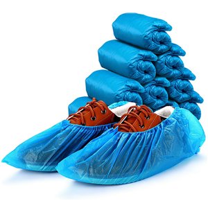 Disposable shoe protectors shoes 15×40 PE 0.03 100 pcs