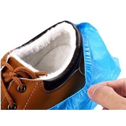 Disposable shoe protectors shoes 15×40 PE 0.03 100 pcs