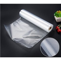 Moleted film vacuum packing sleeve 28x600 cm