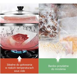 Vacuum packing mesh bags 15x25 cm