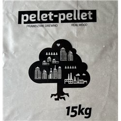 Plastic bags for pellets with printing 500x800mm 50x80cm 0,08 reg straw 100 / 500 pcs