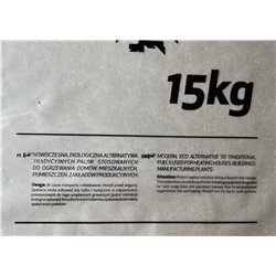 Plastic bags for pellets with printing 500x800mm 50x80cm 0,08 reg straw 100 / 500 pcs