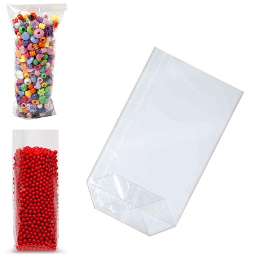 Woreczki celofanowe z dnem krzyżowym 11x21,5 cm PP BG 0,03 25 szt / 100 szt