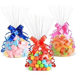 Cellophane pouches with cross bottom 20x30 cm PP BG 0,03