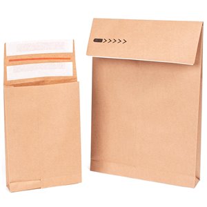 Papierumschläge Papierpaket XS - 162x229x40mm 16.2×22.9x4cm 25 Stück