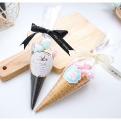 Cellophane bags PP cones BG 15x25 0,03 50 pcs