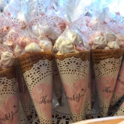 Cellophane bags PP cones BG 13x40 0,03 50 pcs