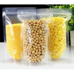 DOYPACK clear transparent bag with string 1000 ml 25 pieces