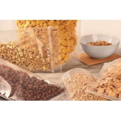 DOYPACK Klarsichtbeutel mit Schnur 1000 ml 25 Stück