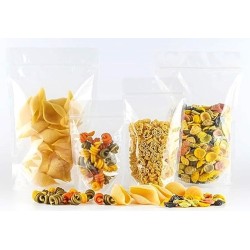 DOYPACK clear transparent bag with string 1000 ml 25 pieces