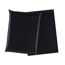 Recycelte Briefumschläge schwarz B4 260x350+50 HDPE 0,03 50 Stück