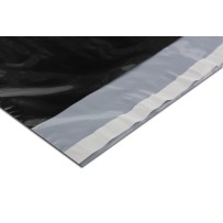 Foliopaki kurierskie 450x575+50mm 45x57,5+5cm 0,04 czarne / białe 100szt