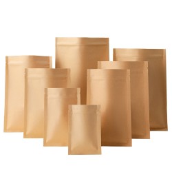 Worek DOYPACK papierowy kraft ze struną 100 ml 25 sztuk