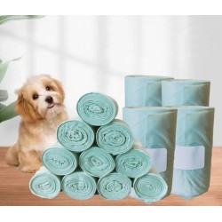ECO biodegradable compostable bags for dog poop 23x31 15pcs