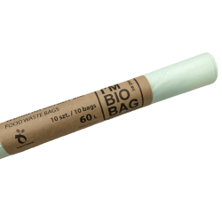 BIO ECO 60 L compostable biodegradable garbage bags 10pcs
