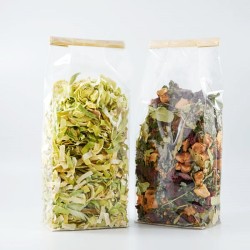 Cellophane cellophane cloche bags for coffee tea 7x4x20 cm 0.04 + Cardboard 25 pcs