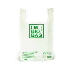 BIO EKO ECO škrobové biologicky rozložiteľné plastové tašky 300x550mm 30x55cm