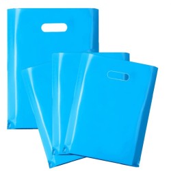 copy of Plastic bags with handle 25+2×3/51 310x510mm 31x51cm LDPE 0.1 400 pcs