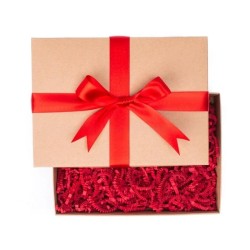 Satin ribbon ribbon 24mm x 20m Red