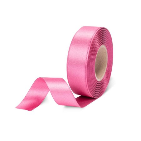Satin ribbon ribbon 24mm x 20m Pink