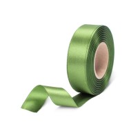 Satin ribbon ribbon 24mm x 20m Green