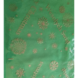 Vianočné fólie zlaté hviezdy celofán 70x100 cm 25 ks