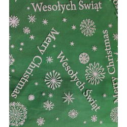 Weihnachtsfolienblätter Sterne weißes Zellophan 100x140 cm 25 Stück