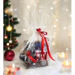 Christmas foil sheets stars white cellophane 50x70 cm 25 pcs