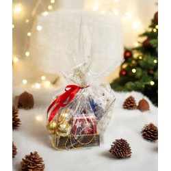 Christmas foil sheets stars gold cellophane 70x100 cm 25 pcs