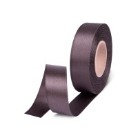 Satinband 24mm x 20m Grau
