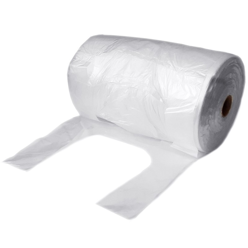copy of Disposable HDPE roll-on, transparent, with ears, 34 x 45 cm, 200/4000 pieces