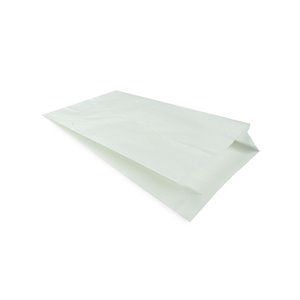 Folded paper bags breakfast bags 18x6.5x38 white