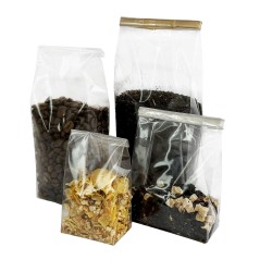 Clip fasteners for bags bags gold 18 cm 25 pcs.