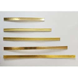 Clipverschlüsse für Taschen gold 18 cm 25 Stück.