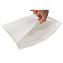 Torebki worki foliowe z taśmą 10x22+6cm 0,08 EKO BIO Kompostowalne 25szt