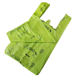 BIO EKO ECO Stärke biologisch abbaubare Plastiktüten 250x450mm 25x45cm