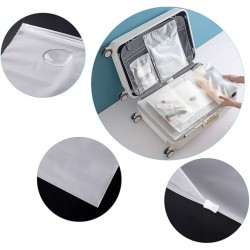 Matné LDPE vrecká so zipsom, 350 x 450 mm, 35 x 45 cm, 0,06, 25 ks