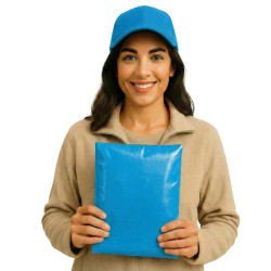 Courier envelopes 450x550mm 45x55cm 0.06 Blue 25 pcs