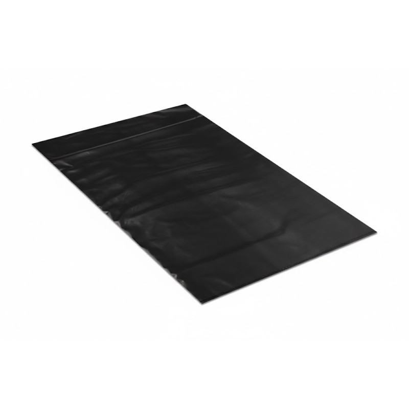 Zwischenlagenbögen 800 x 1200 mm (80 x 120 cm), LD-PE-Regranulat, schwarz, 0,04 mm, 100 Stück
